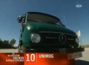 Unimog auf Platz 10
