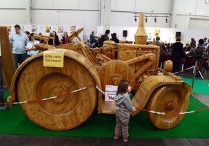 Lanz Bulldog aus Holz 2