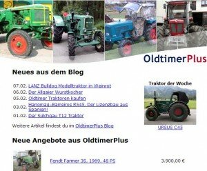 OldtimerPlus Newsletter 06/2013