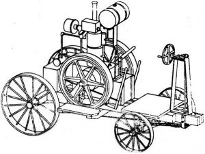 Der erste Traktor der Welt