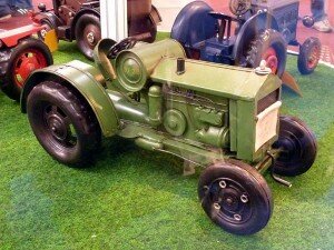 Oldtimer Modelltraktoren Foto 3