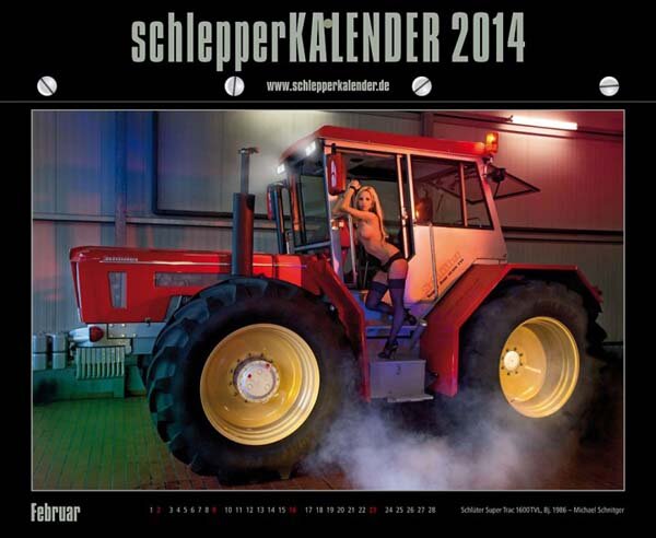 Schlepperkalender Februar 2014