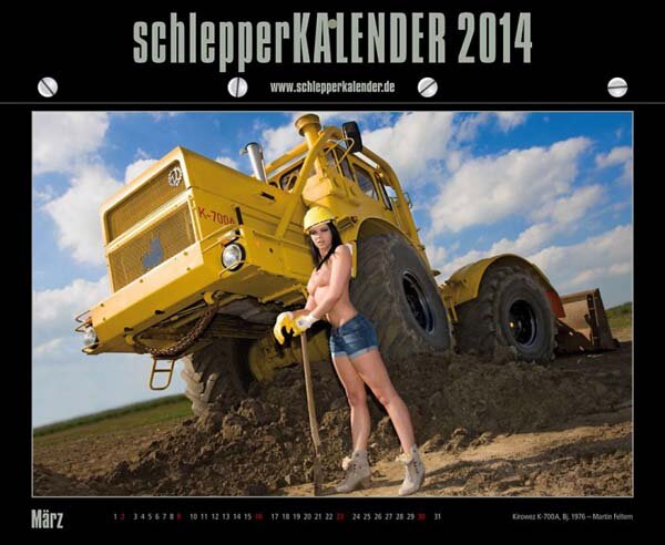 Schlepperkalender März 2014