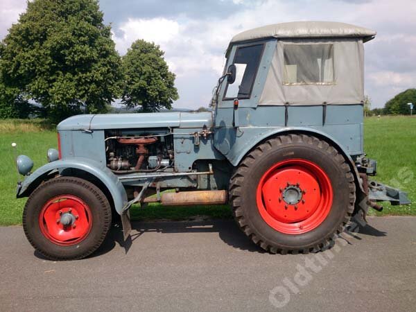 Deutz F4L514 Transportschlepper Foto 2