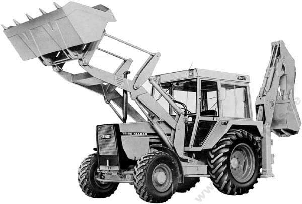 Fendt Baggerlader TS80 Allrad