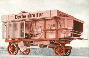 Dechentreiter Dreschmaschine