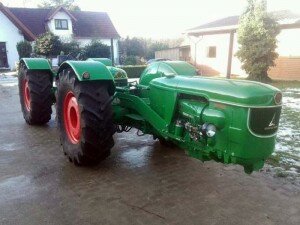 Deutz D5505 Tandem Schlepper Foto 1