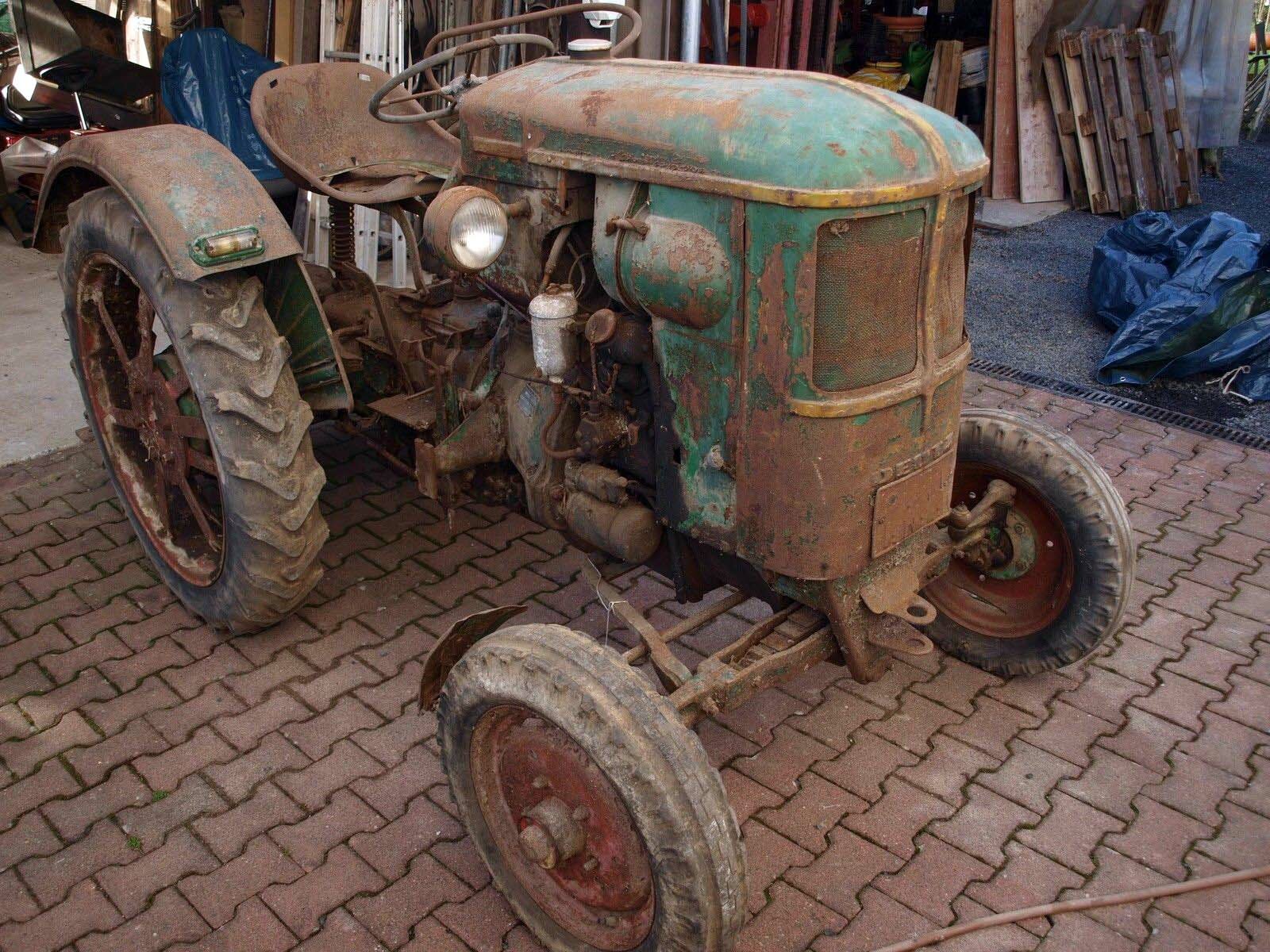 Deutz F1L514 Scheunenfund Foto 1