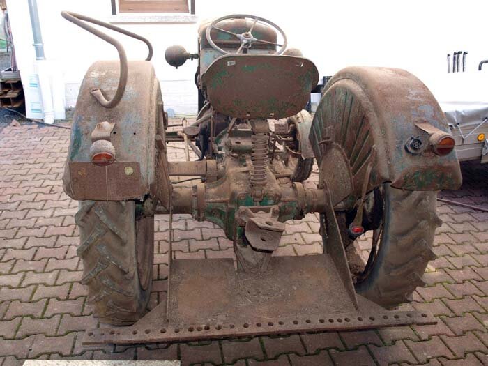 Deutz F1L514 Scheunenfund Foto 2