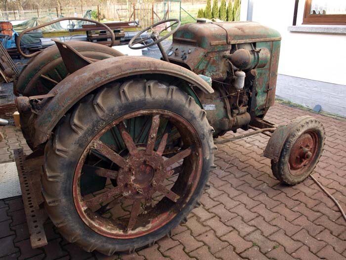 Deutz F1L514 Scheunenfund Foto 3