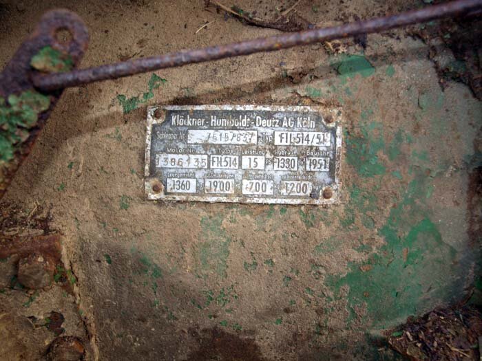 Deutz F1L514 Scheunenfund Foto 5