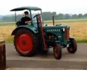 Trecker statt Roller