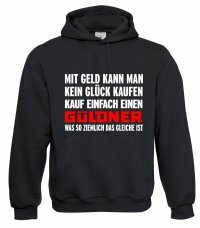 Fan-Artikel Kaputzen-Pulli mit Aufdruck