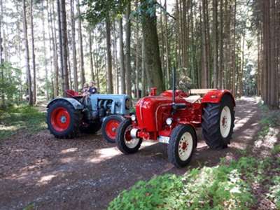Porsche Super L319 und Eicher ED26 
