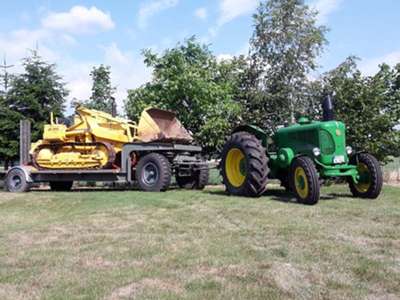 John Deere Lanz 4016 mit Raupe