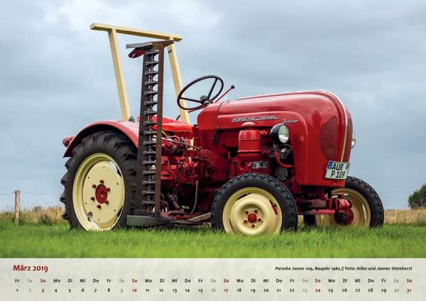 OldtimerPlus Kalender 2019 Porsche Junior 109, Baujahr 1962